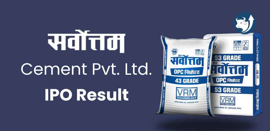 Sarbottam Cement IPO Result Date