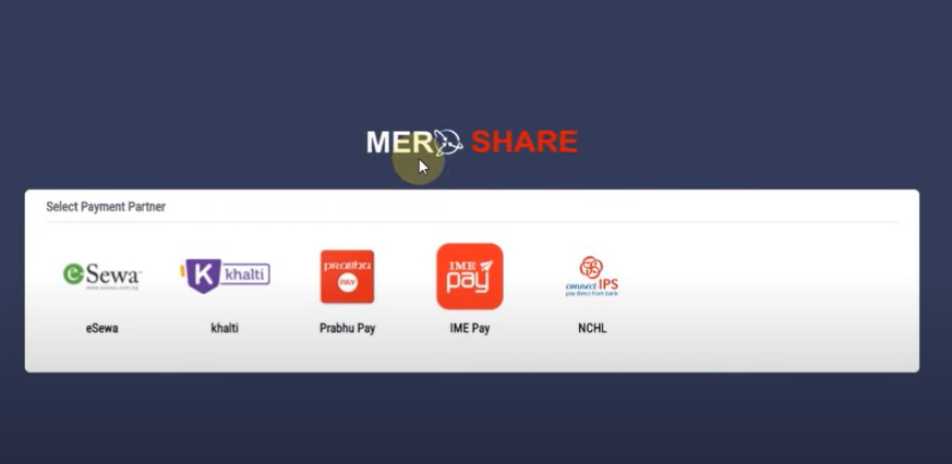 mero share renewal payment process