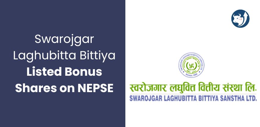 Swarojgar Laghubitta Bittiya Listed Bonus Shares on NEPSE