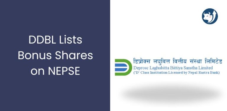 DDBL Lists Bonus Shares on NEPSE