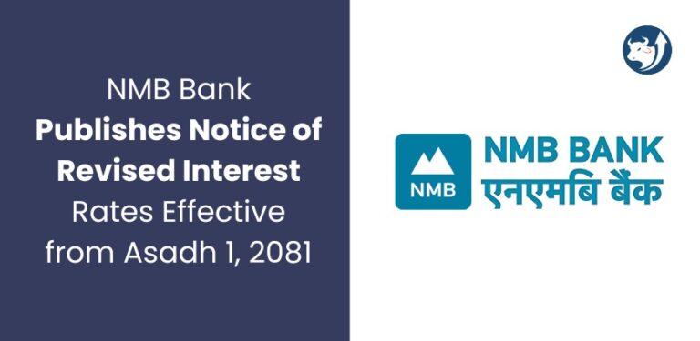 NMB Bank Publishes Notice of Revised Interest Rates