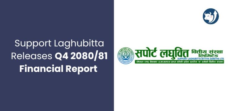 Support Laghubitta Releases Q4 2080/81 Financial Report