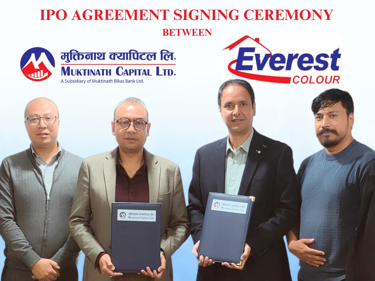 Everest Color and Muktinath Capital IPO Agreement