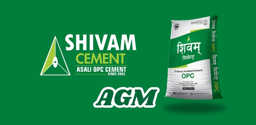 Shivam Cements Proposes a 9% Dividend For FY 2080/81 and Announces Book Closure Date