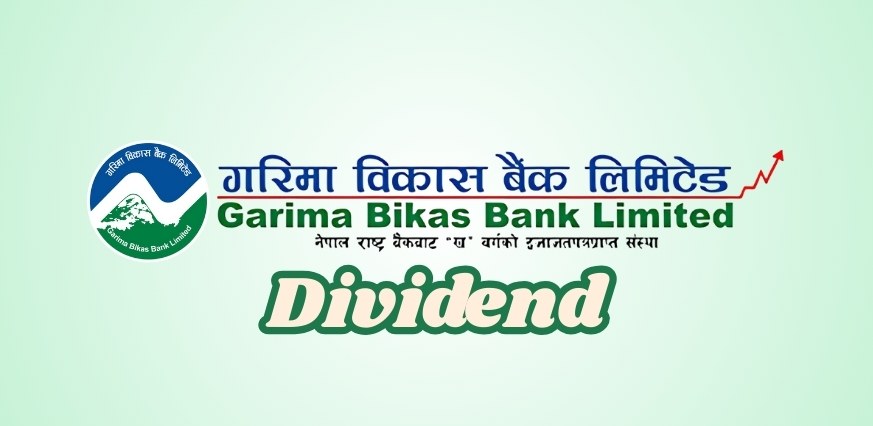 Garima Bikas Bank Limited Proposes 5% Cash Dividend for FY 2080/81