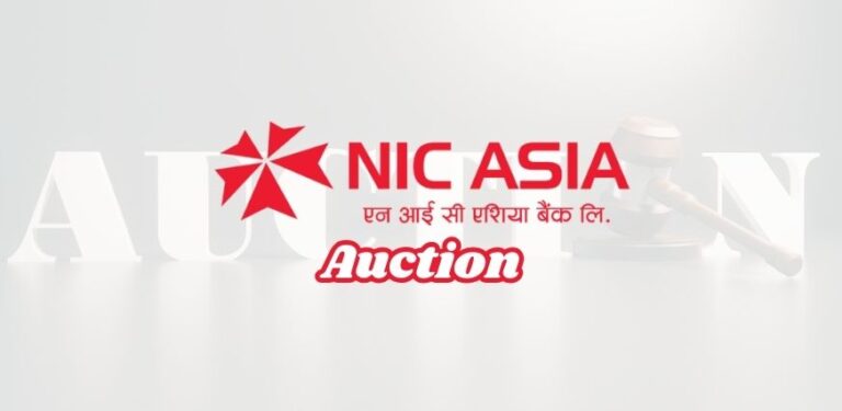 NIC Asia Bank Announces Auction for Promoter Shares of Multiple Companies