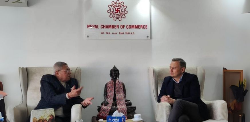 Nepal Chamber of Commerce and ILO Discuss Improving Social Security Fund