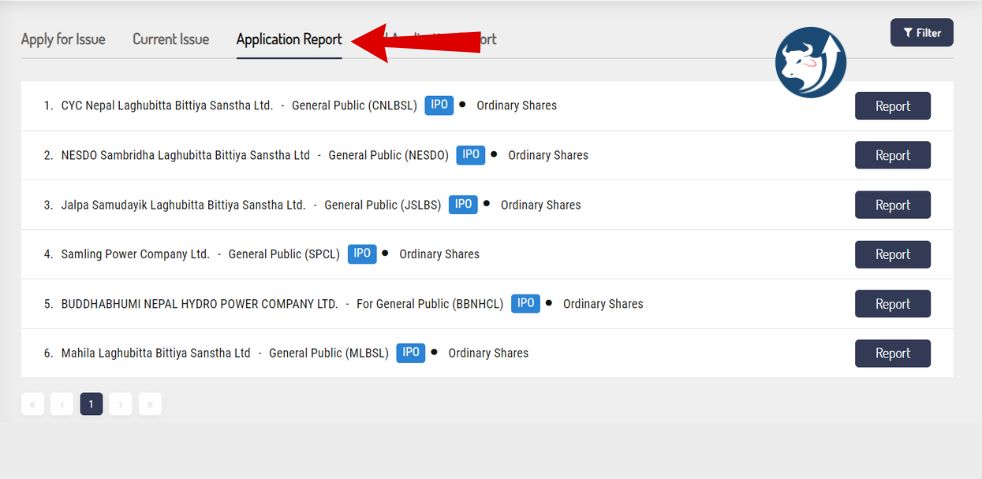 Check IPO result mero share step 6