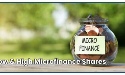 Low & High Microfinance Shares