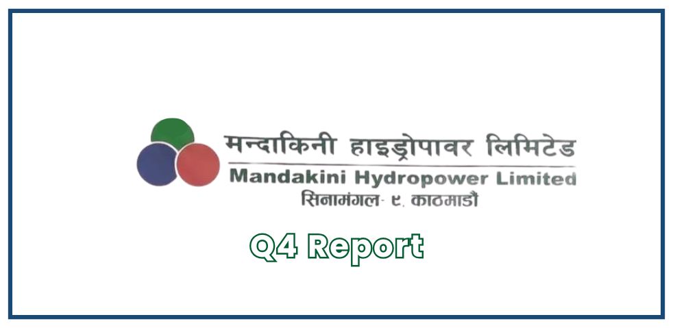 Mandakini Hydropower Ltd. Reports Strong Q4 Report – FY 2081/82