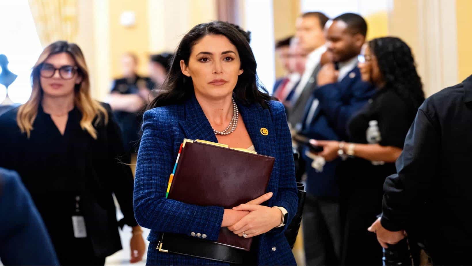 Anna Paulina Luna is pushing for a vote on legislation that would prohibit stock trading, though leadership from both parties have different plans.