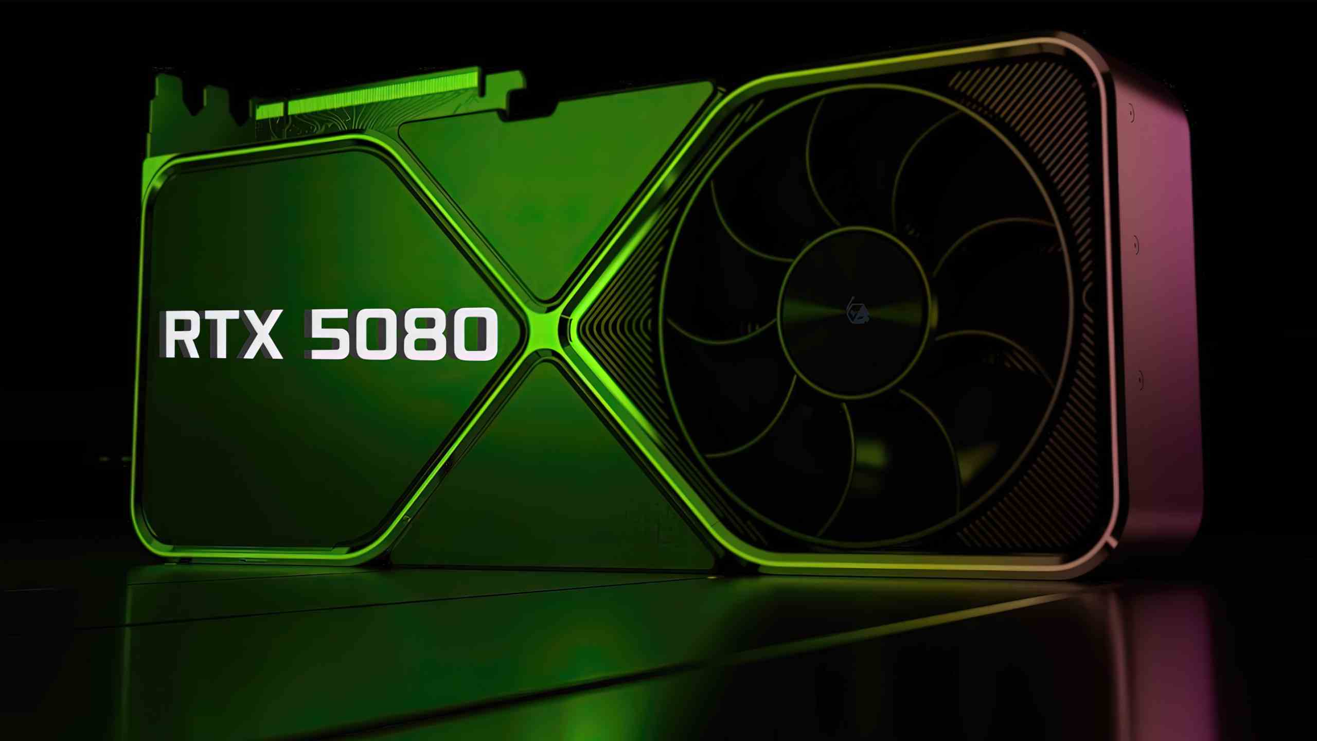 NVIDIA GeForce RTX 5080 GPU concept showcasing next-generation gaming hardware