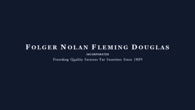 Logo of Folger Nolan Fleming Douglas Incorporated