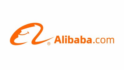 Alibaba logo as China tech stocks slide amid potential U.S. investment limits