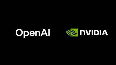 OpenAI and Meta branding highlighted during large-scale AI investment discussions