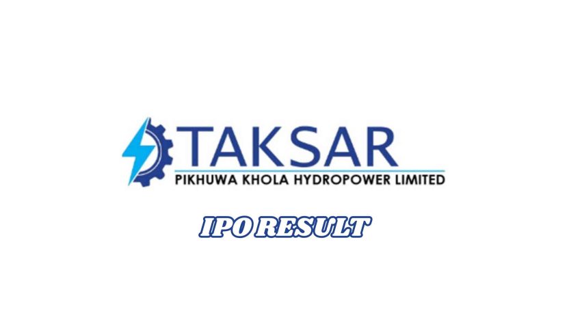 Taksar Pikhuwa Khola Hydropower IPO Result