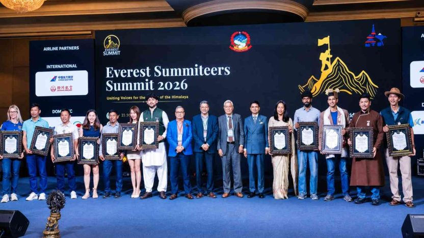 176 Everest Climbers From 26 Countries Honored at Everest Summiteers Summit 2026 in Kathmandu