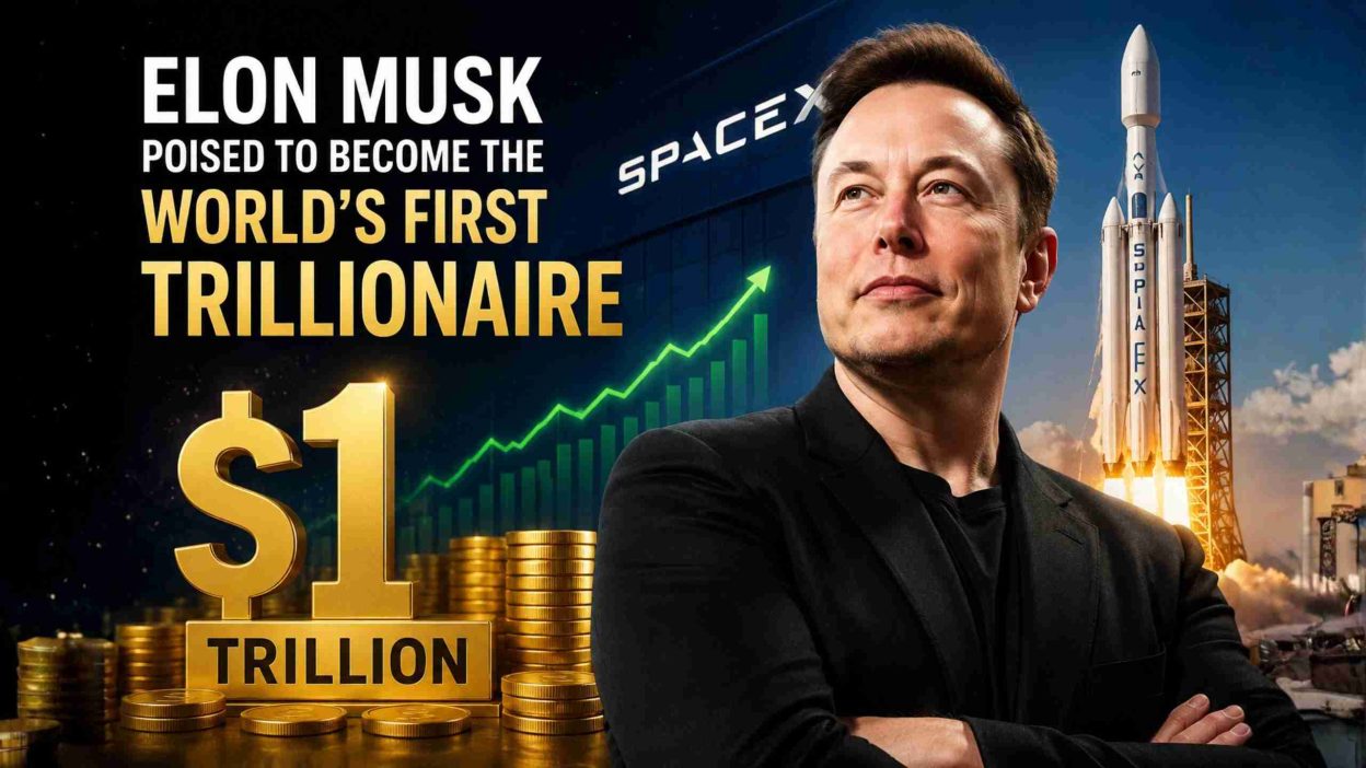 Elon Musk Poised to Become the World’s First Trillionaire